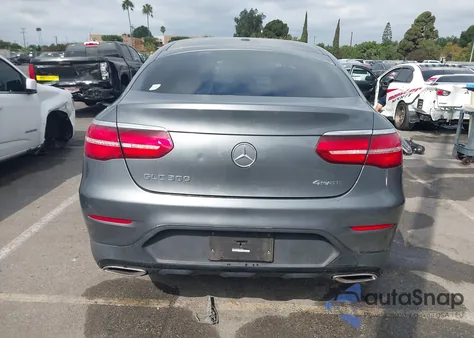 2018 Mercedes-Benz Glc 300 Coupe 4Matic из США, поврежденный, VIN WDC0J4KB8JF295098
